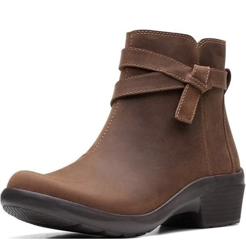 Women's Angie Spice Round Toe Zipper Ankle Booties Size 9.5 New In Box